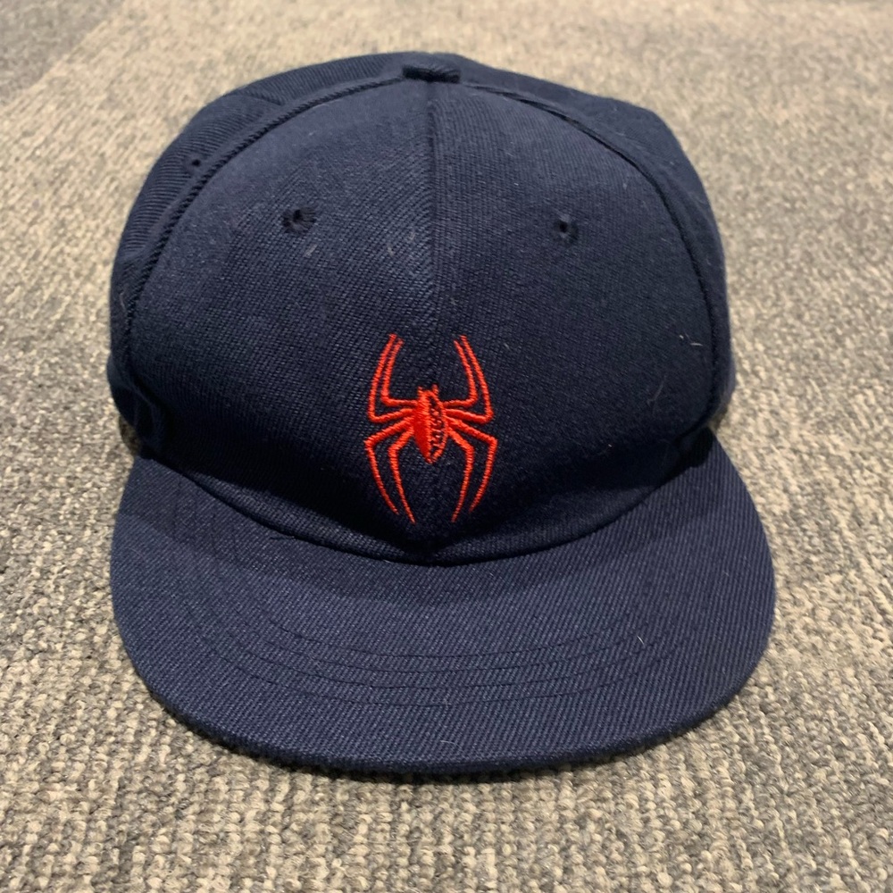 Spider Man Flat Rim Snap Back Adjustable Baseball Cap